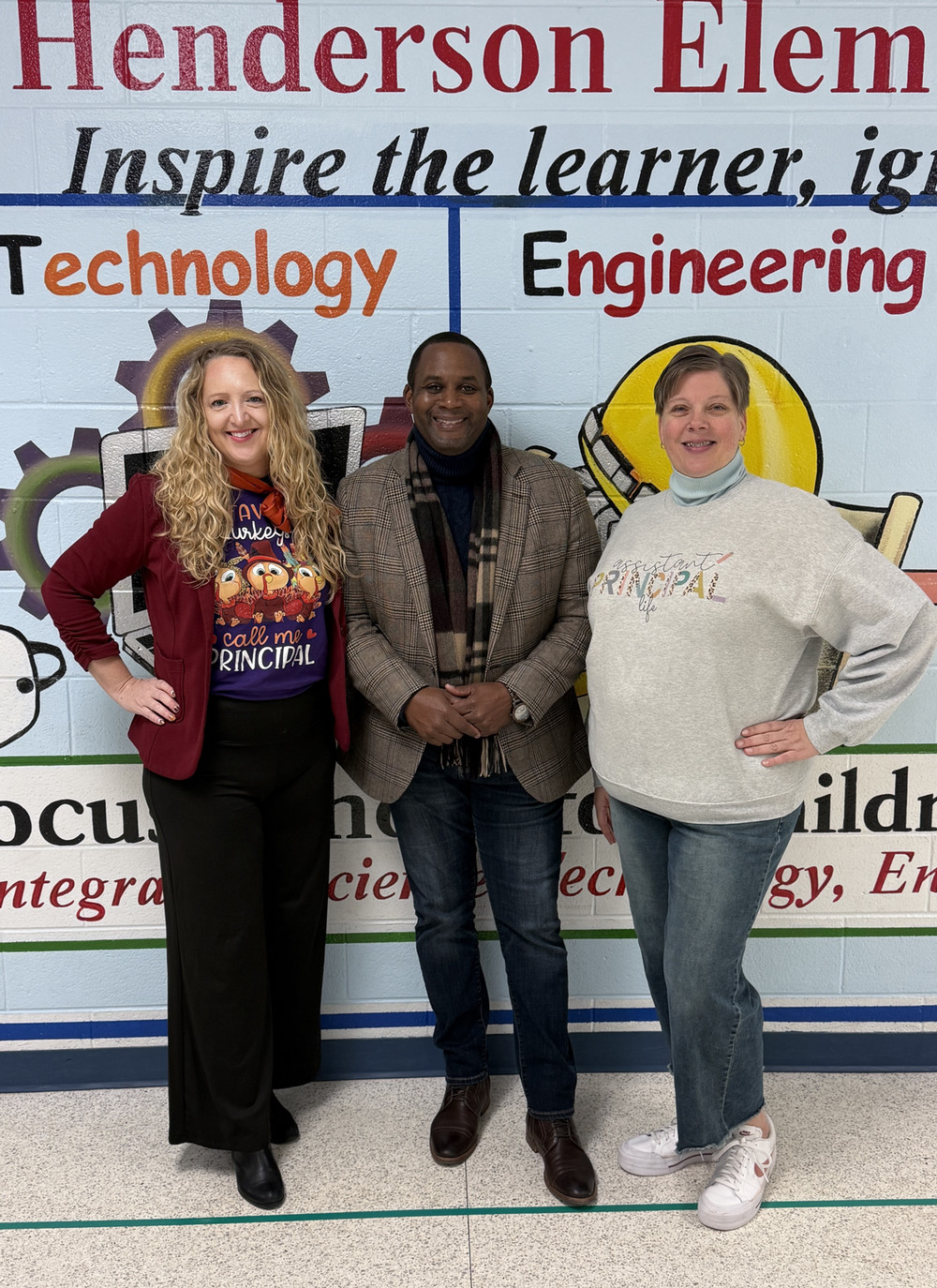 Picture of Ms.Schott, Mr.Duggar, and Ms.Glover together.
