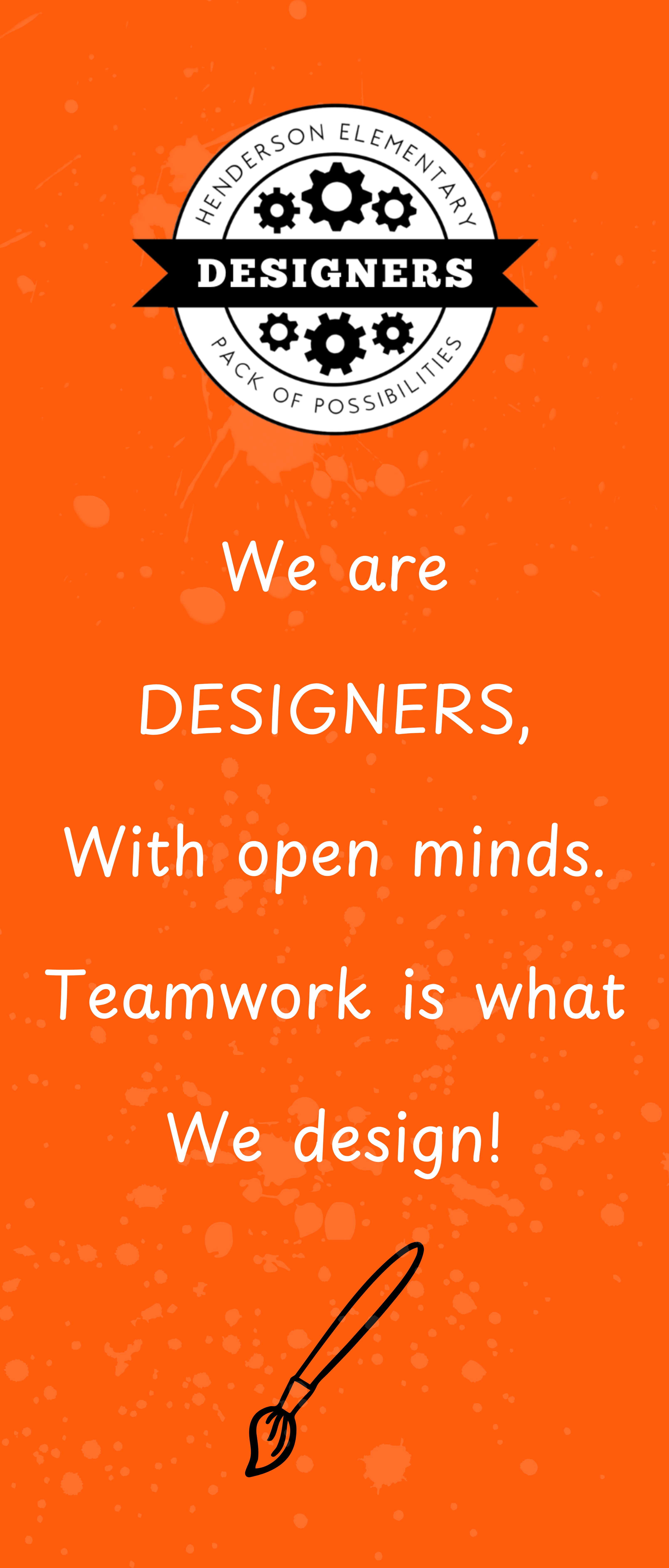 Orange banner with Creators icon