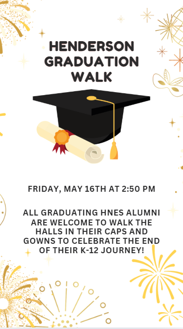 invitation grad walk
