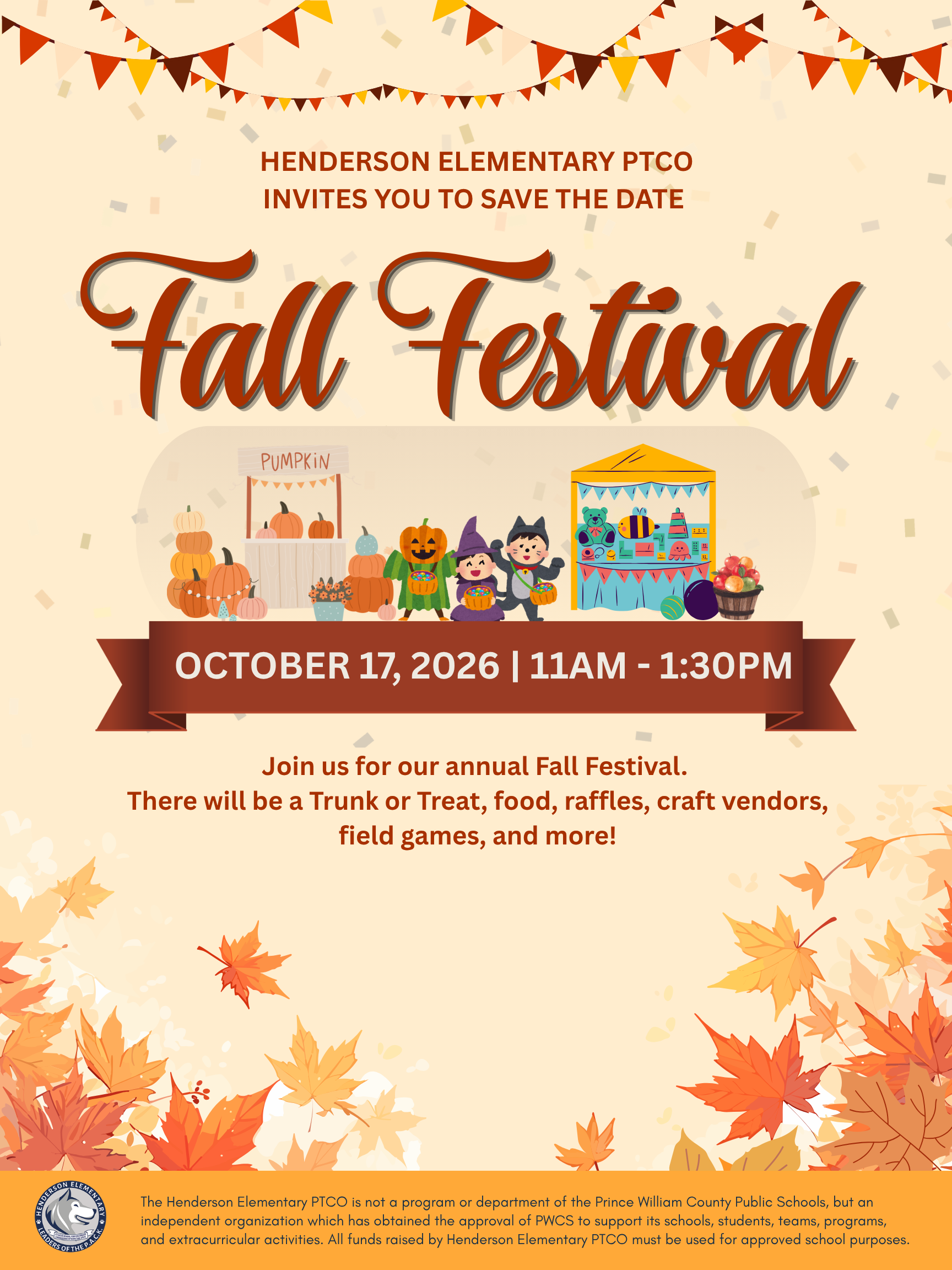 fall festival 2026 save the date